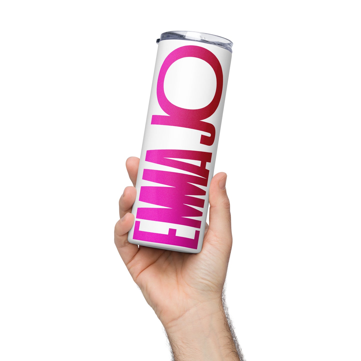 Logo stainless steel tumbler