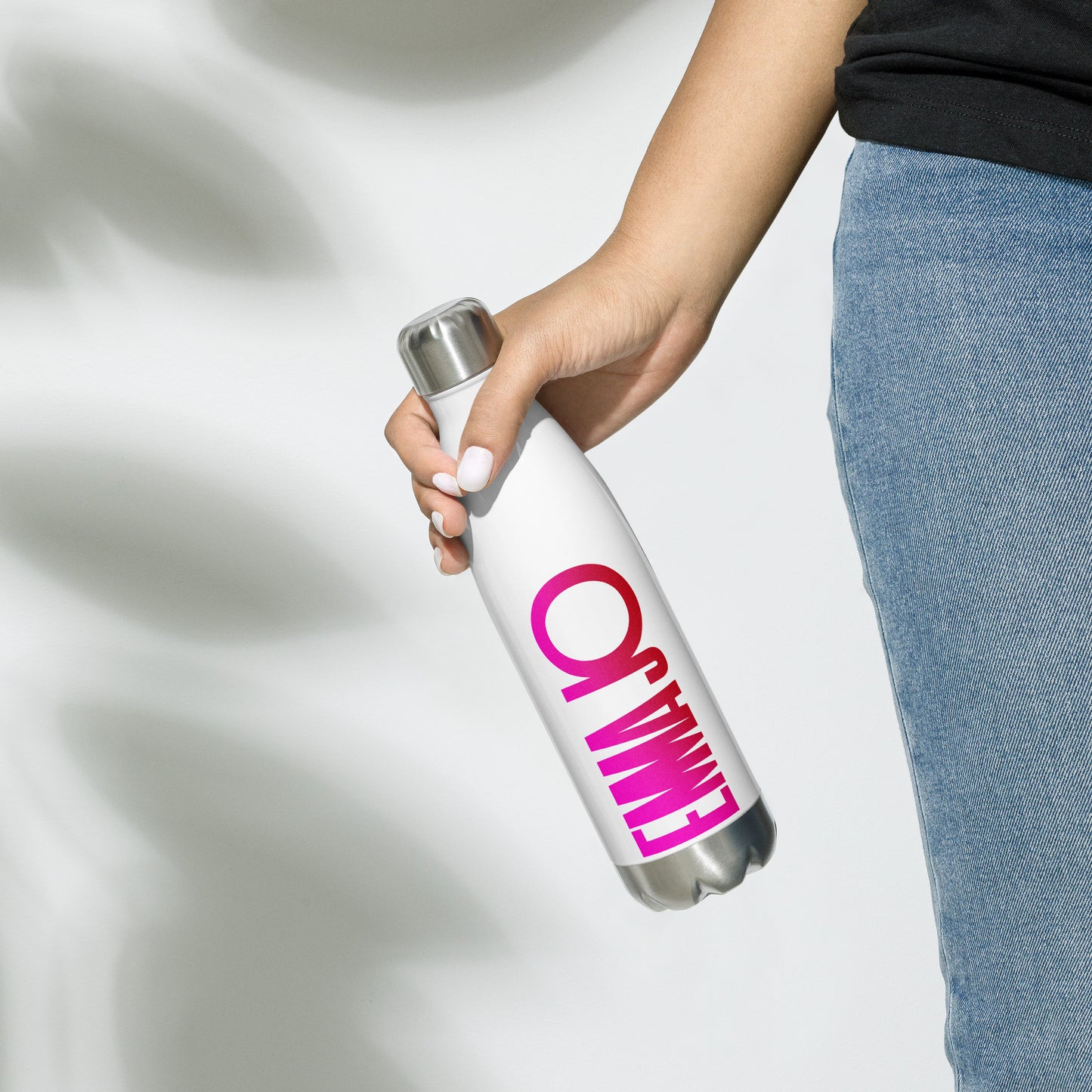 Logo Stainless Steel Water Bottle