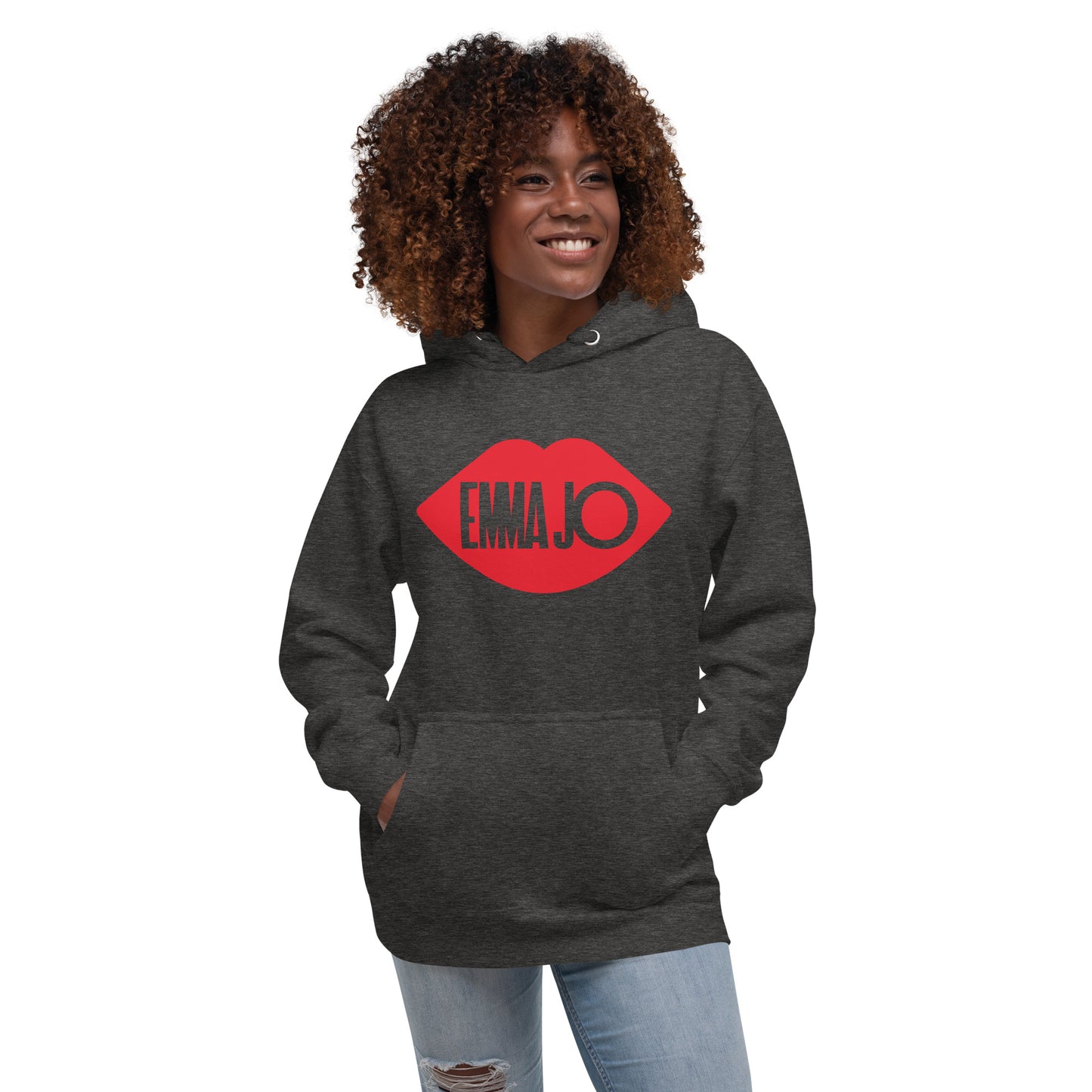 Red Lips For Me Unisex Hoodie