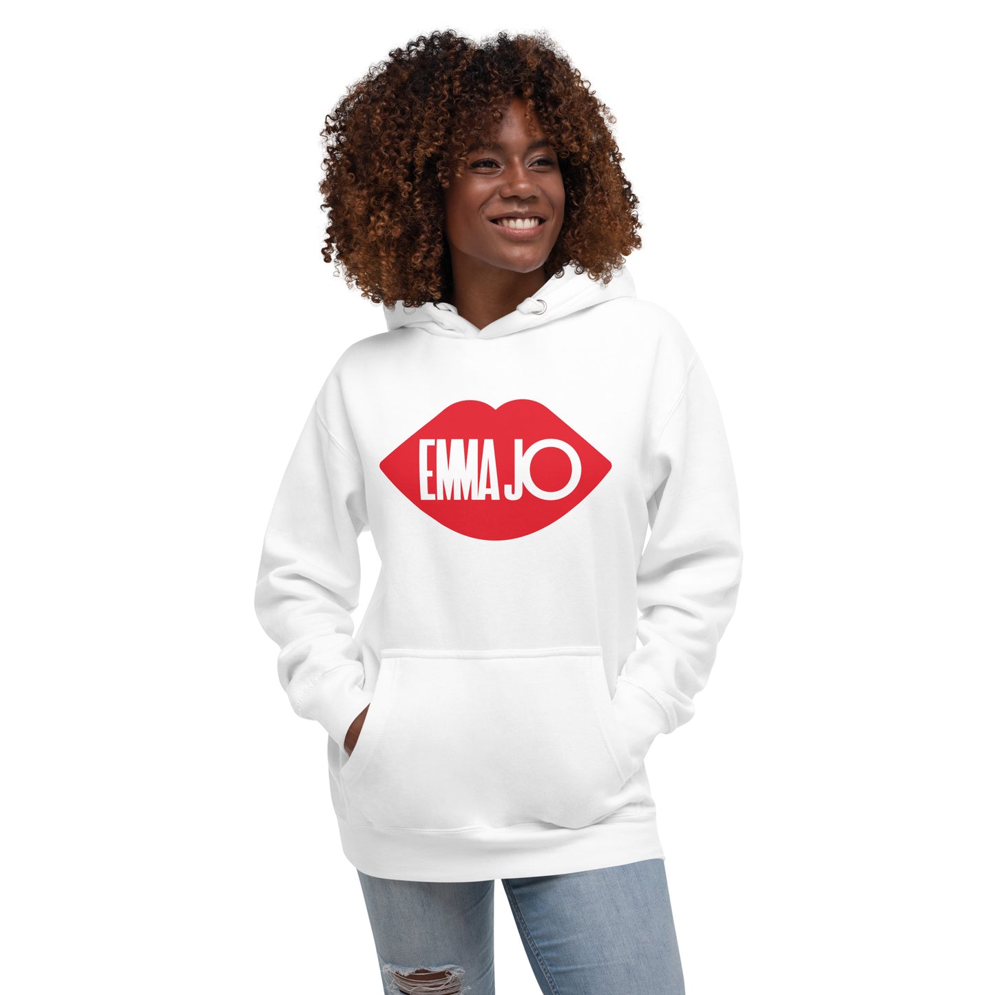 Red Lips For Me Unisex Hoodie