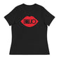 Red Lips For Me Women's Relaxed T-Shirt